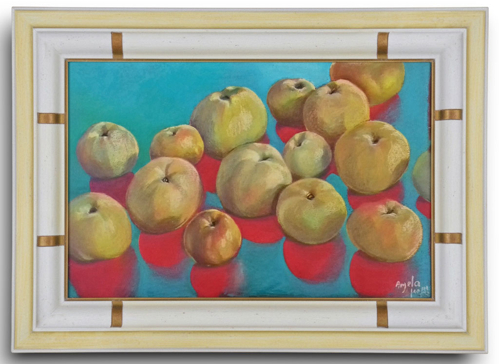 Mégaegée Pastel jaune bagues or